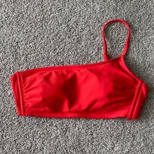 One shoulder bikini top
